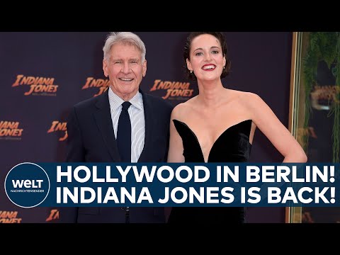 INDIANA JONES UND DAS RAD DES SCHICKSALS: Umjubelte Deutschland-Premiere in Berlin mit allen Stars