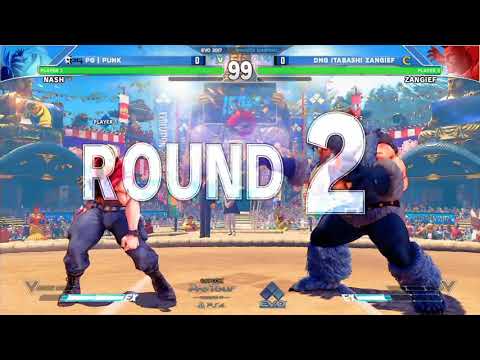 EVO 2017: SFV - PG | Punk vs DNG | Itabashi Zangief - Top 8