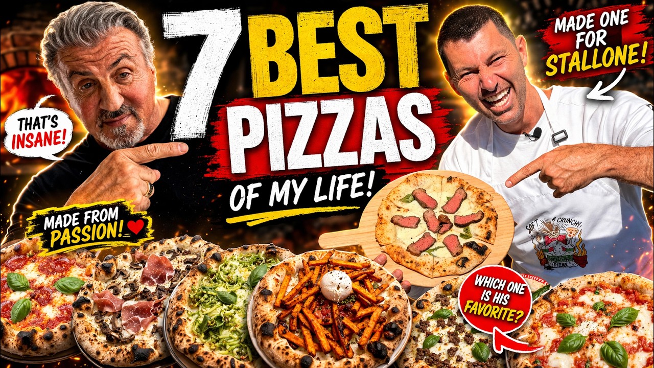 WARNING: These 7 Pizzas Took Me 40 Years to Perfect