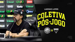 Entrevista | Pós-jogo Operário 0x0 Fortaleza - Luizinho Lopes