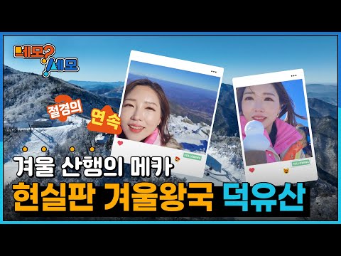 [네모세모] 겨울 산행의 메카! 현실판 겨울왕국인 덕유산