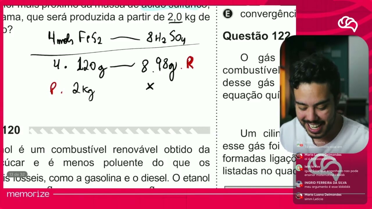Resolução em Vídeo — Questão 119 ENEM 2019 PPL