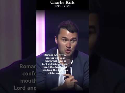 Repent of Sin & Be Bornagain.Baptized ofwater&Holyspirt.Pray.#charliekirk