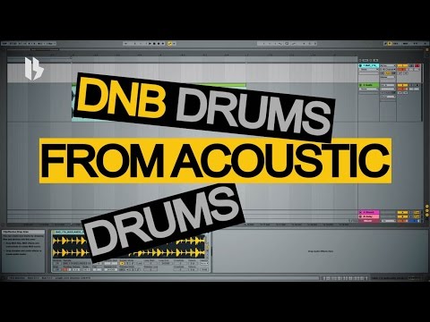 Synthesize Sunday 011 - Making DNB Drums from Acoustic Drums