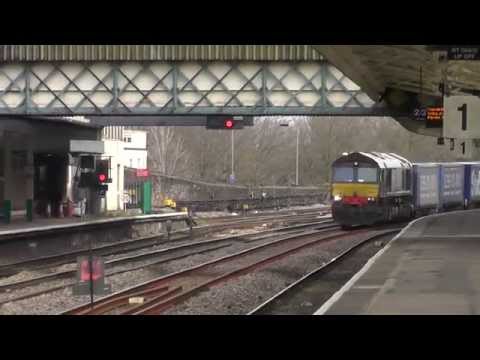 66421 On The Daventry Wentloog Tesco Train At Newport 31 3 14