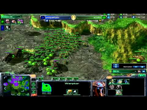 R4ptorStarcraft Game #2 uniqueKalin vs sLivko #1 part 2/2