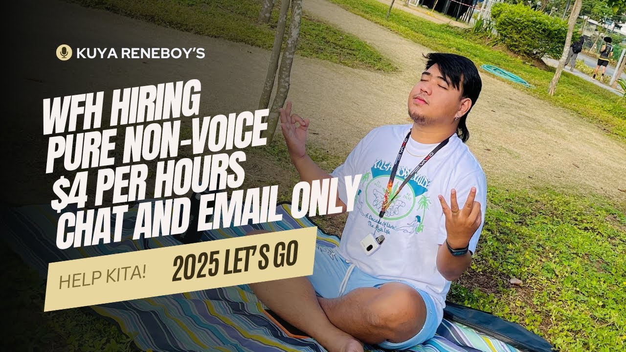 WFH HIRING - NON-VOICE (CHAT OR EMAIL) HS GRAD CAN APPLY