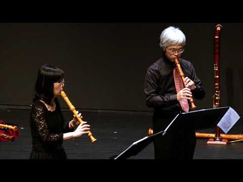 J.C. Schickhardt(1682-1762) : Concerto in G Major No.3 for 4 treble recorders and Basso Continuo