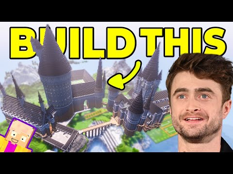How a Pro ACTUALLY Plans a Mega Build (Hogwarts)