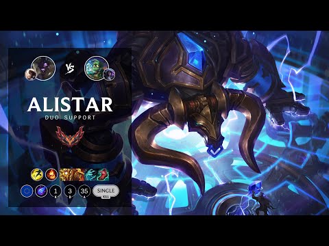 Alistar Support vs Amumu - EUW Grandmaster Patch 12.20
