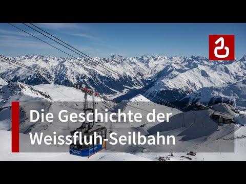Luftseilbahn Weissfluh im Skigebiet Davos - Parsenn