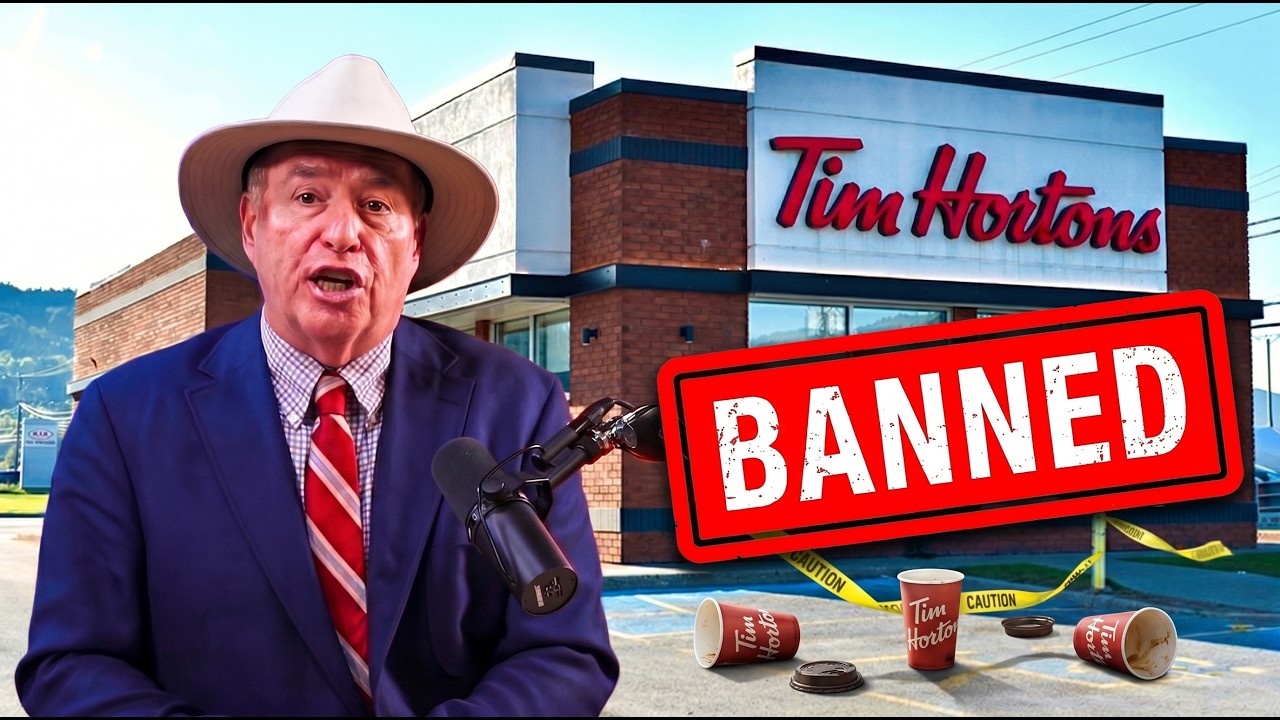 Rebel reporter banned for life from visiting Tim Hortons!