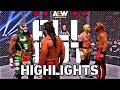 Young Bucks Vs Lucha Brothers Steel Cage Match AEW All OUT 2021 Highlights