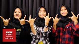 Download lagu Voice Of Baceprot, hijaber metal yang ingin mendunia. mp3