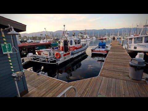 Santa Barbara Oceanfront: Stearns Wharf, Harbor, Marina, Cabrillo Blvd, SBCC