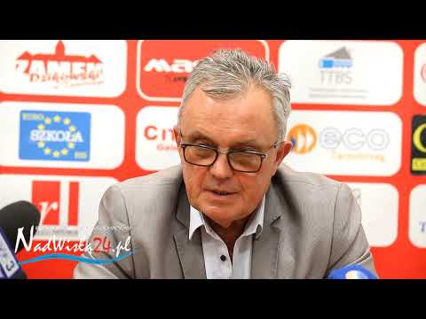 Konferencja prasowa po meczu Siarki Tarnobrzeg z Gwardią Koszalin 09.09.2017