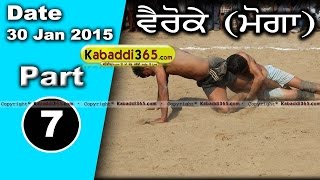 Vairoke (Moga)  Kabaddi Tournament 30 Jan 2015 Part 1 by Kabaddi365.com