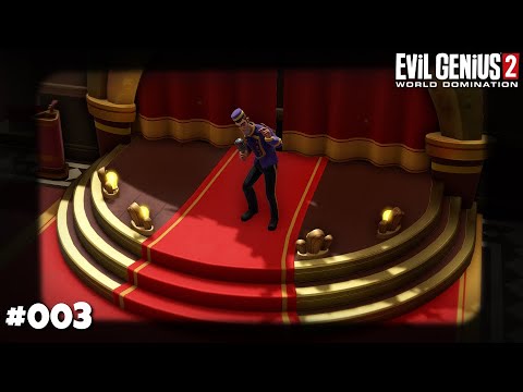 The Perfect Setup To Reduce Agent Resolve | Evil Genius 2 Emma Hard Caine Keys #003