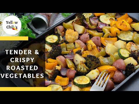 Crispy Oven Roasted Vegetables Recipe