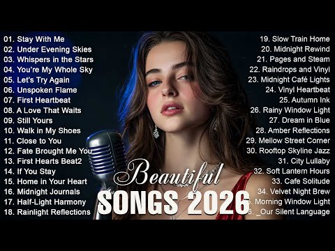 Beautiful Songs 2026 🎵Some Beautiful Love Songs ~ Heartfelt Melodies | Love Songs Playlist 2026