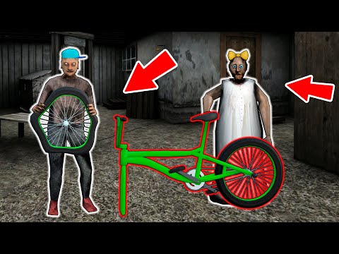 Granny vs broken bike vs Grandpa - funny horror school animation (p.74)
