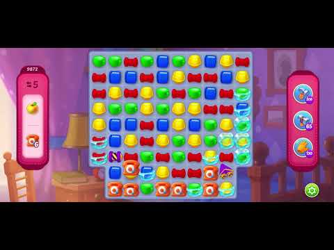 Homescapes Level 9872 夢幻家園 第9872關- No boosters