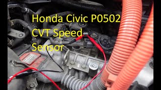 2013 Civic Hybrid P0502 CVT Speed Sensor