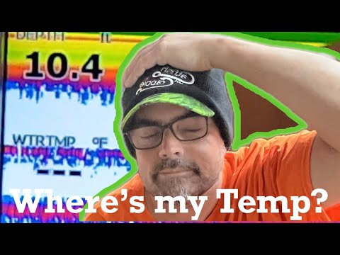 How to get Temp and Depth on your Lowrance graph!