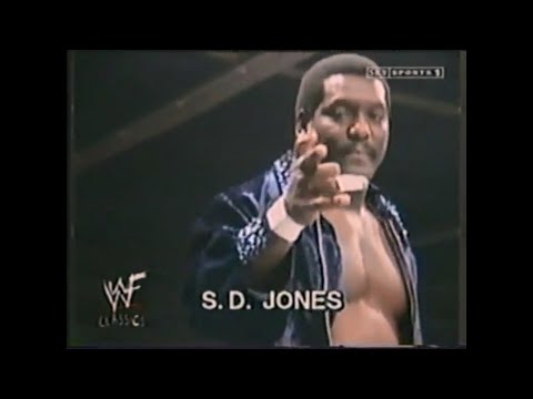 SD Jones in action   Championship Wrestling Feb 19th, 1983
