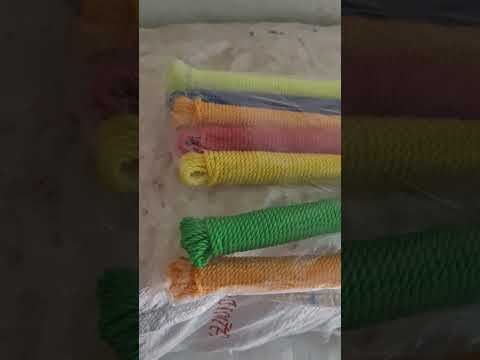 Hdpe mono multicolour rope 10 mtr, 10-50 meter