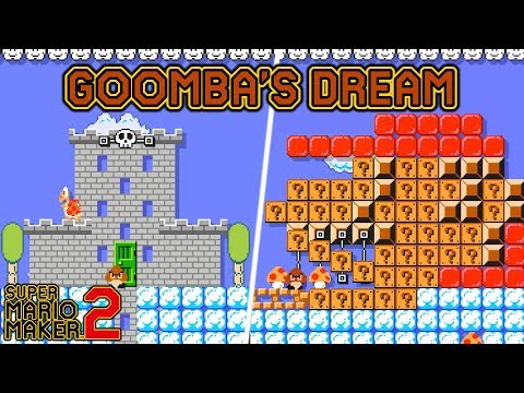Super Mario Maker 2 - Awesome "What Do Goombas Dream About?" Level