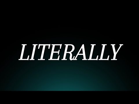 Learn How to Pronounce 'Literally'! Correctly (General Pronunciation)