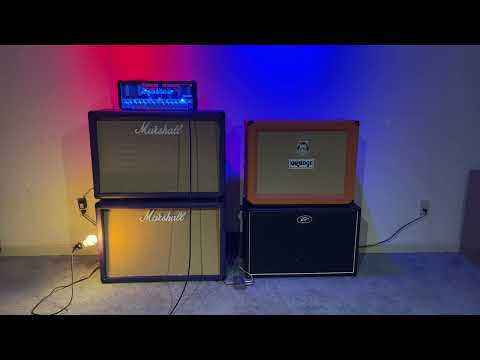 Guitar 2x12 Cabinet Shootout #3 - Marshall, Orange, Peavey