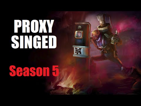 Proxy Singed vs Lissandra - S5 Commentary - DON'T CHASE SINGED