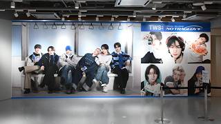 【TWS】5th Mini Album「NO TRAGEDY」発売記念パネル展（SHIBUYA TSUTAYA）