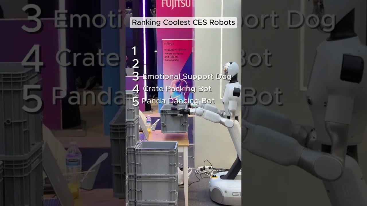 Ranking coolest CES robots 2026 #robot #ces #robots #ces2026 #ai