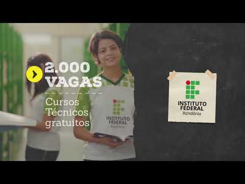 Inscrições prorrogadas - Processo Seletivo 2021/1 IFRO