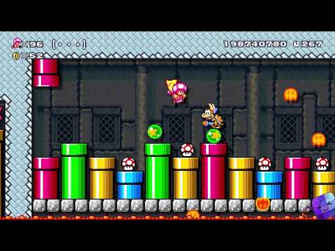 Super Mario Maker 2 🔧 Endless Challenge 7073 - 7080