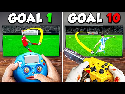 Every Goal I Score My Controller Changes!