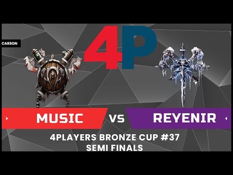 WC3 - 4Players Bronze Cup #37 - Semifinal: [ORC] Music vs. Reyenir [UD]