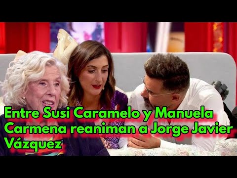 Entre Susi Caramelo y Manuela Carmena reaniman a Jorge Javier Vázquez
