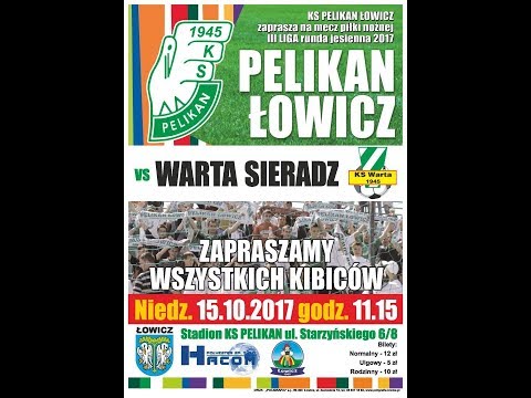 2017.10.15 godz 11.15 KS Pelikan Łowicz – KS Warta Sieradz