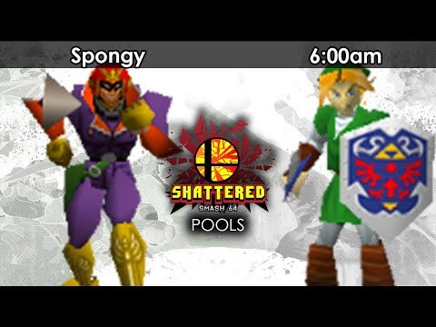Smash 64: Slick | Nick (Captain Falcon) V SMT | 6:00am (Link) - Shattered 117 Tournament SSB64