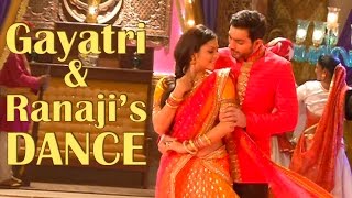 Gayatri and Ranajis dance from the sets of Ek Tha 