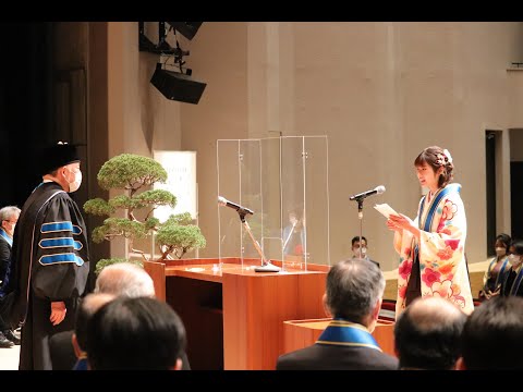 令和3年度 学位記授与式