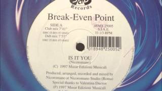 Break-Even Point - Is It You