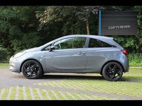 Opel Corsa 1.4  2016 detailed review, startup and drive