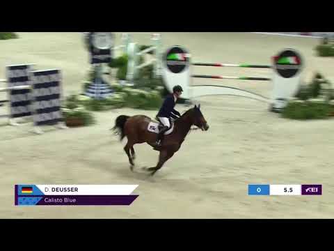 🥇Daniel Deusser with Calisto Blue