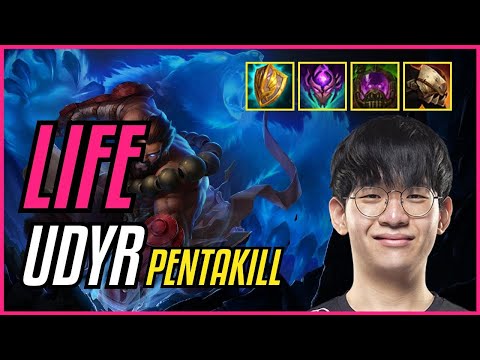 LIFE - UDYR vs REK'SAI JUNGLE - KR CHALLENGER - PATCH 11.9 PENTAKILL