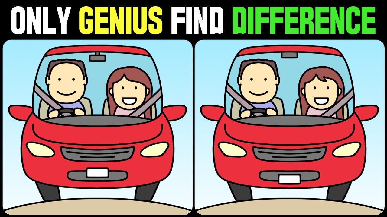 Spot The Difference : Only Genius Find Differences [ Find The Difference #566 ]